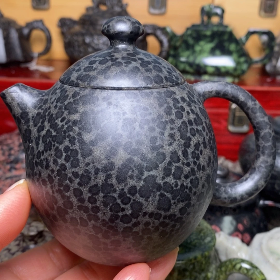 冰碛岩豹纹龙蛋壶300cc