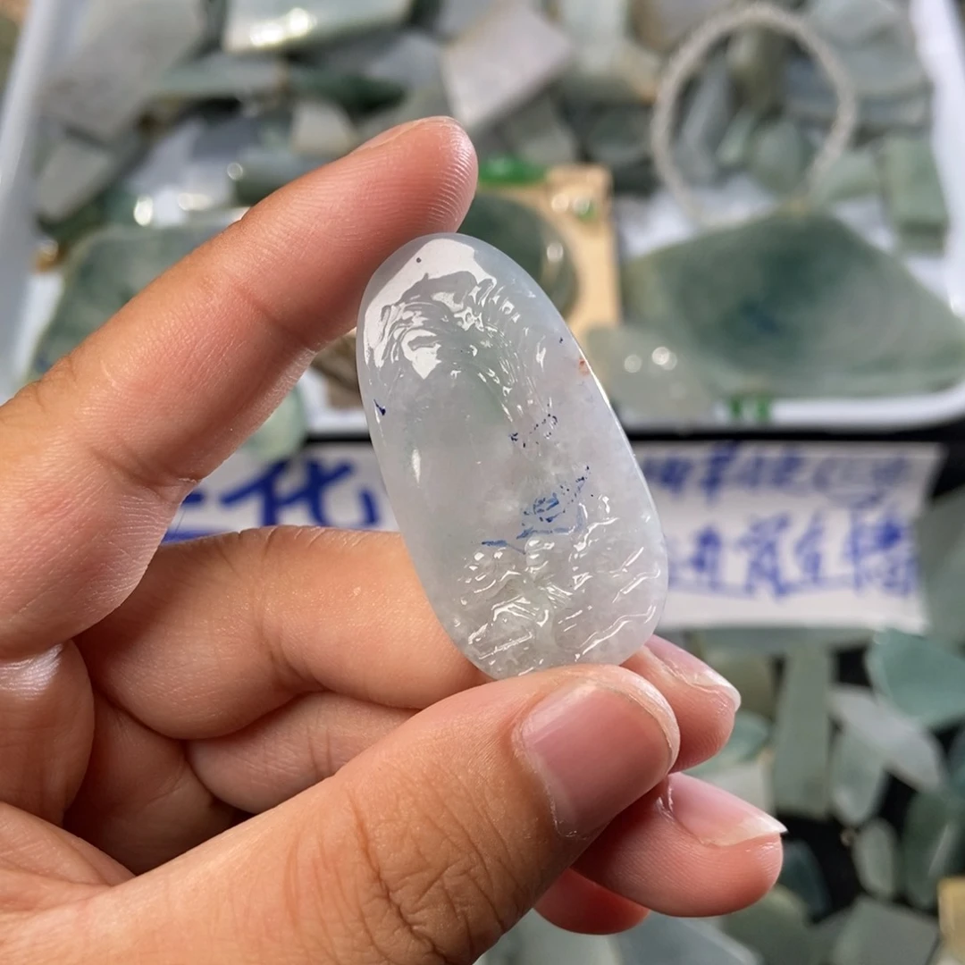 定制翡翠未镶嵌天然缅甸翡翠a货片料