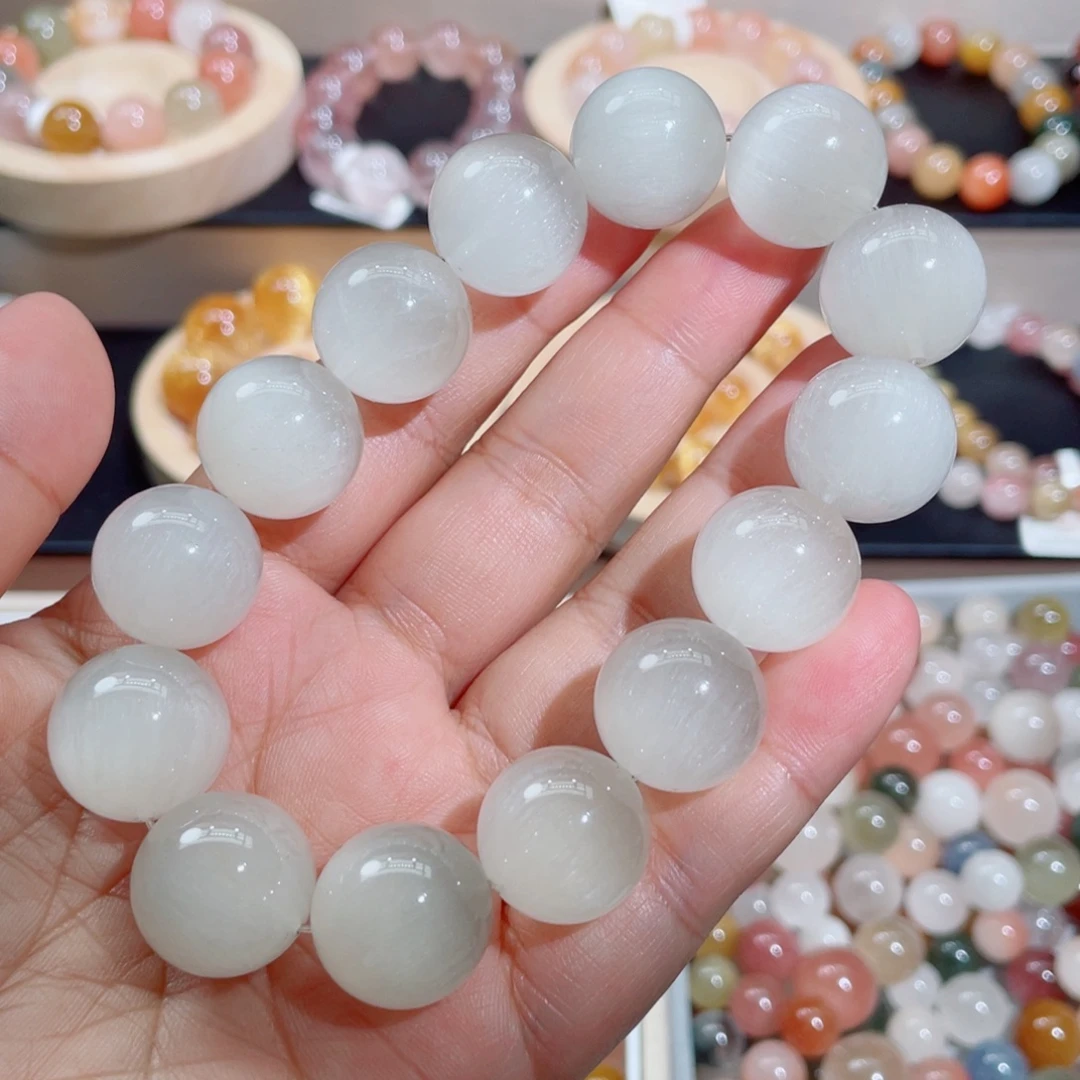 水晶手链未镶嵌兔毛手链