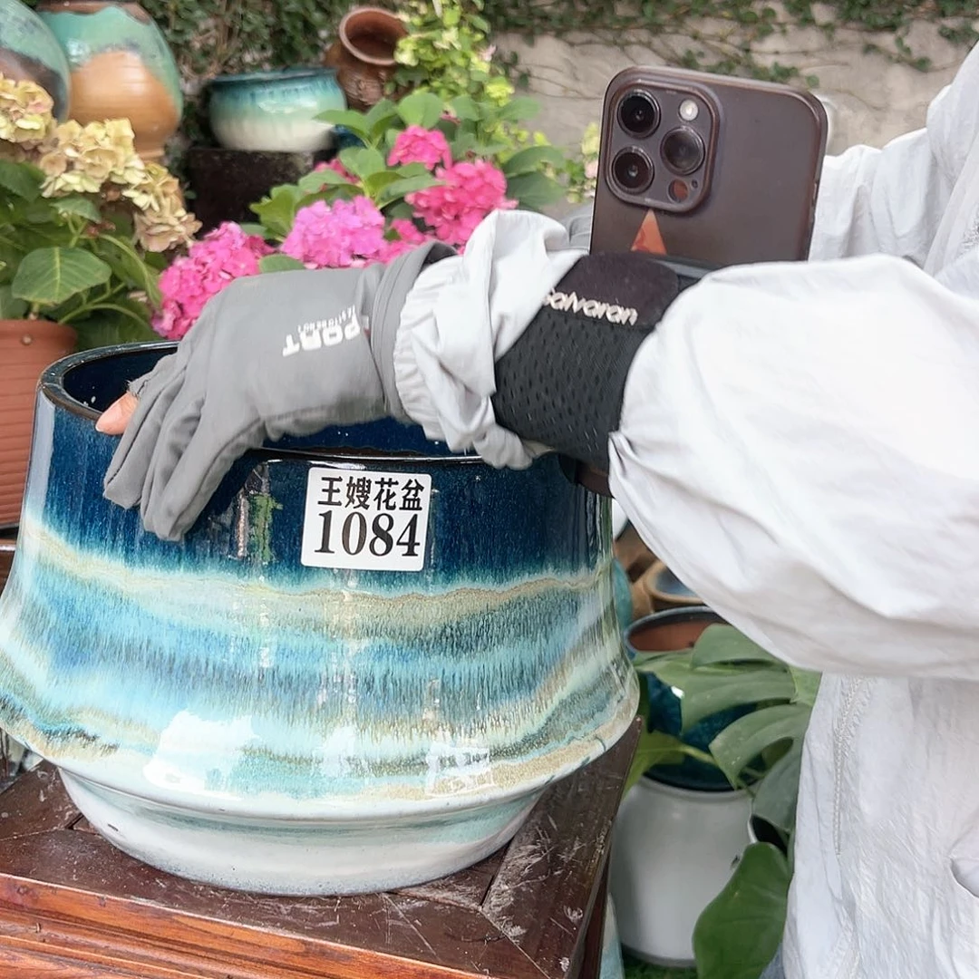 紫砂花盆王嫂花盆直播0530- 1084高21口28