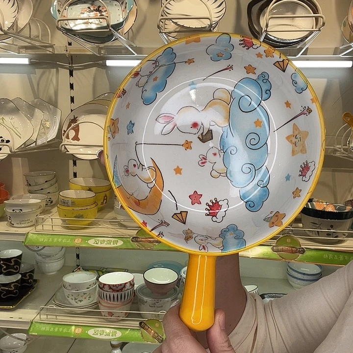 小兔子，手柄圆碗，15块钱