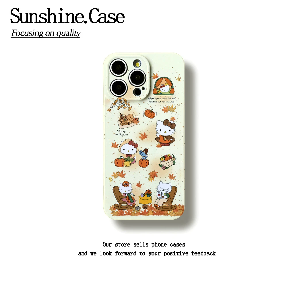 南瓜KT软壳适用苹果oppo华为vivo小米手机壳防摔全包ins