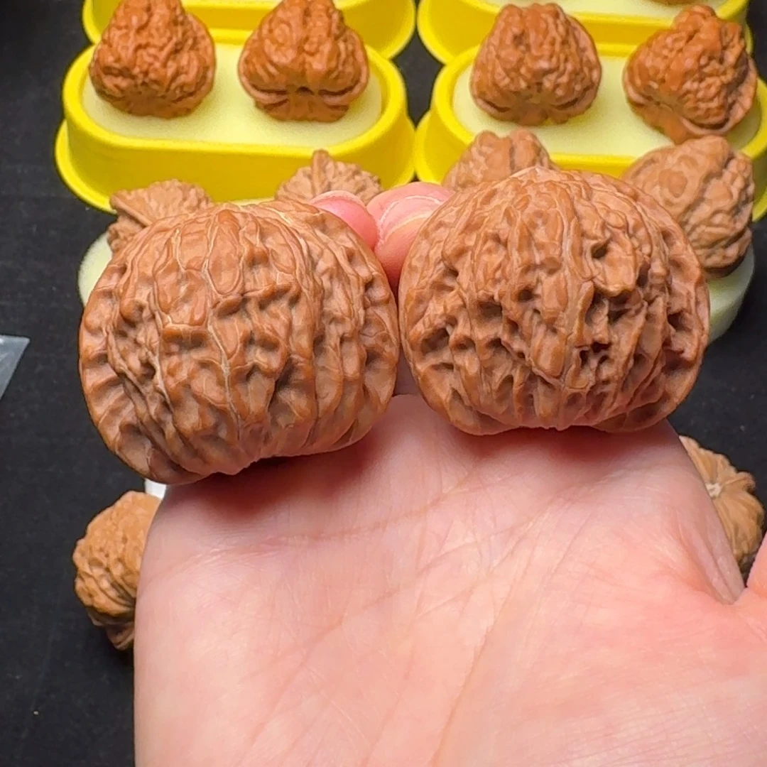 泊***锐文玩核桃精品磨盘41全