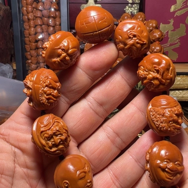 看***好手串/手链橄榄核梵相2.1