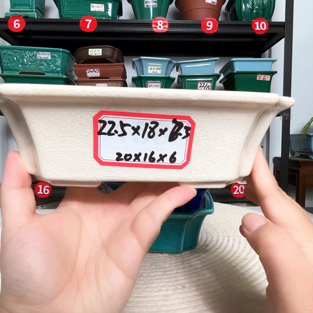 宜兴紫砂花盆直播间