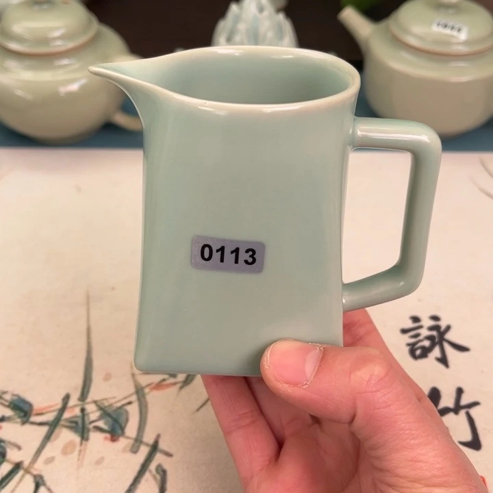 瓷杯子0113 青鸾汝瓷汝州发货
