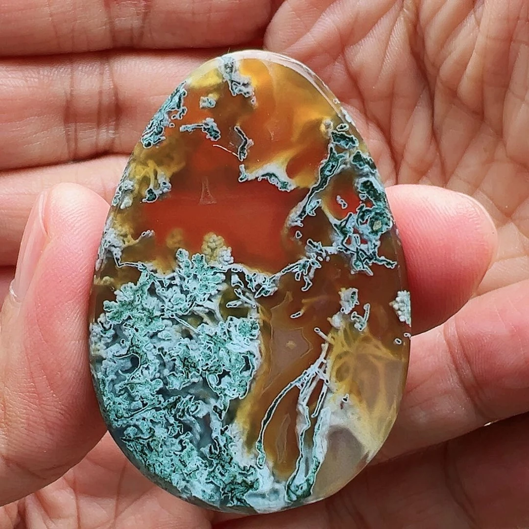 玛瑙/玉髓珠宝半成品未镶嵌