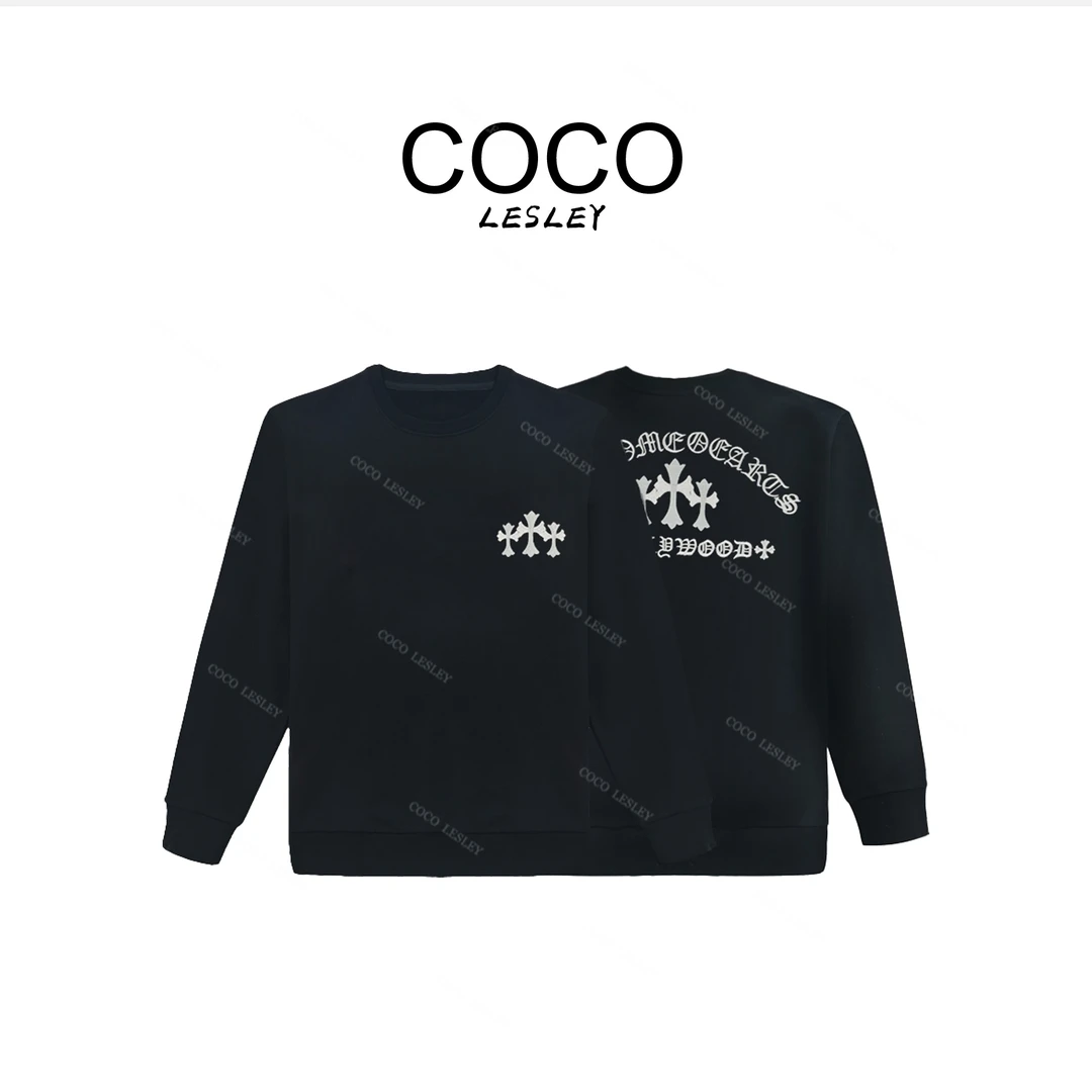 【COCO LESELY】秋款轻奢风男女同款设计师款卫衣#20-CX-0169