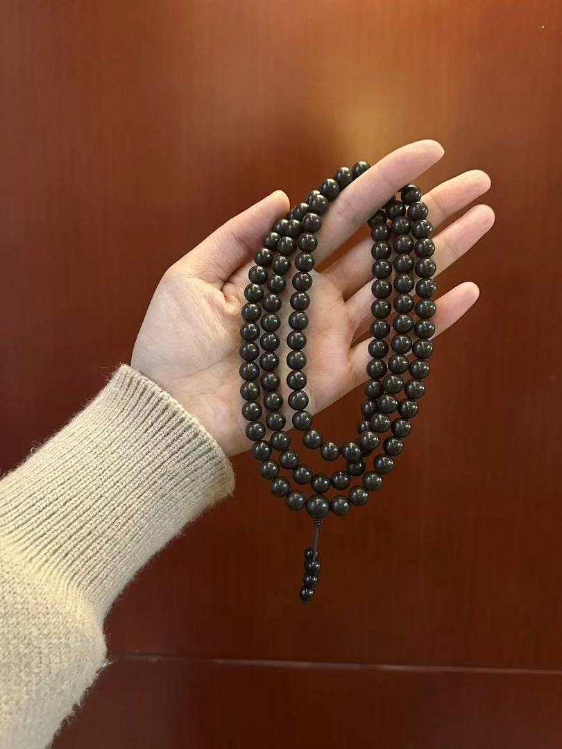 【国之瑰宝】复合高版龙涎合香珠8MM多圈手串（送龙涎香膏）