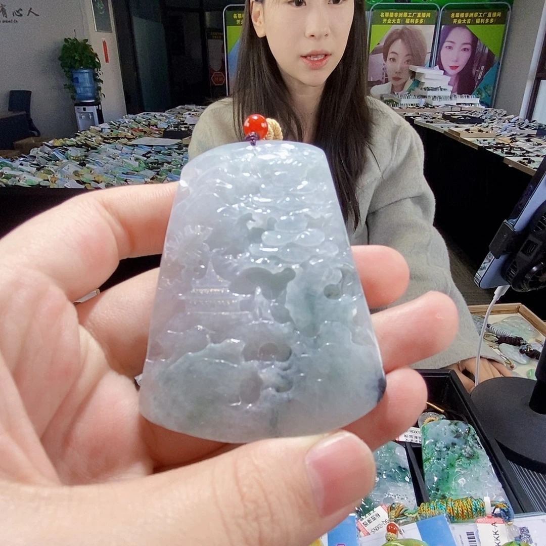 颈饰未镶嵌翡翠翡翠