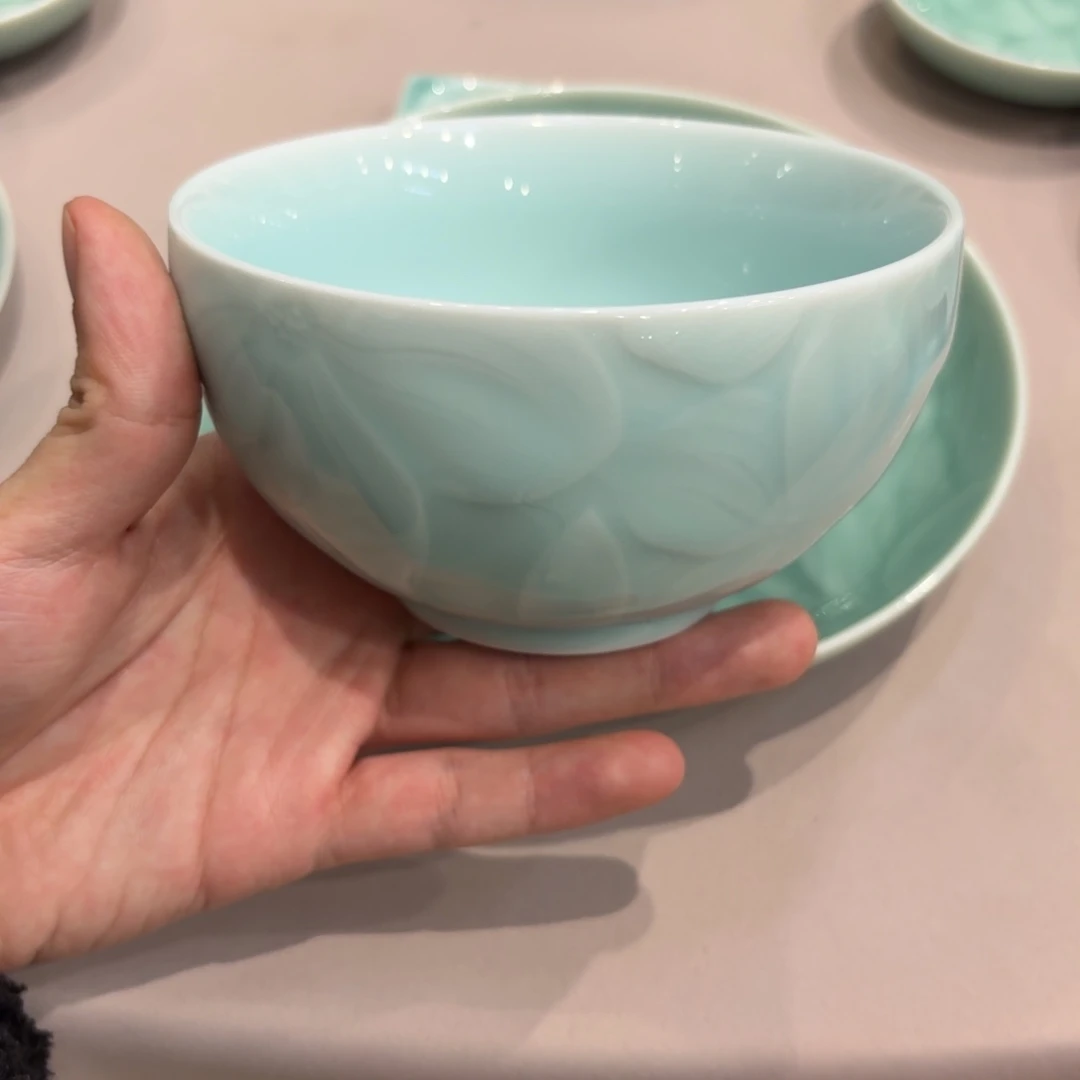 子***3梅子青饭碗五寸繁花