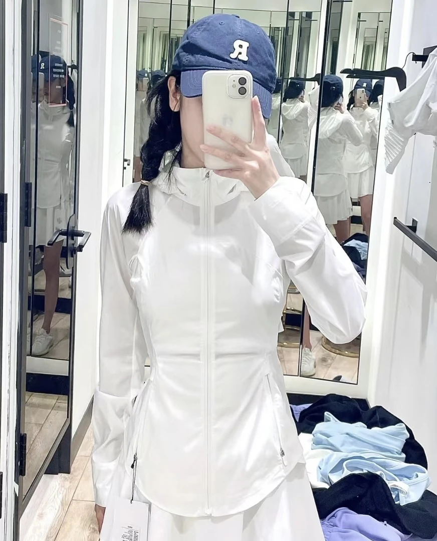 【柠檬清】Gola-Sma Lu 女士弹力瑜伽防晒衣修身显瘦lu户外运动健身