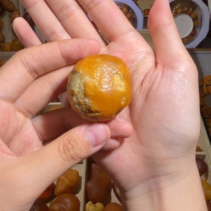 琥珀未镶嵌颈饰蜜蜡海漂单颗