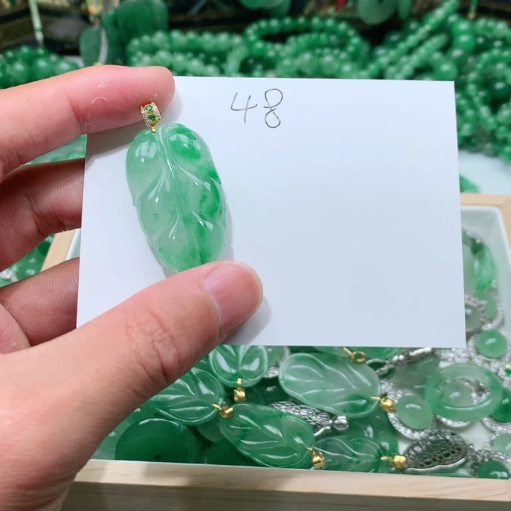 石英质玉颈饰银S925镶嵌李*