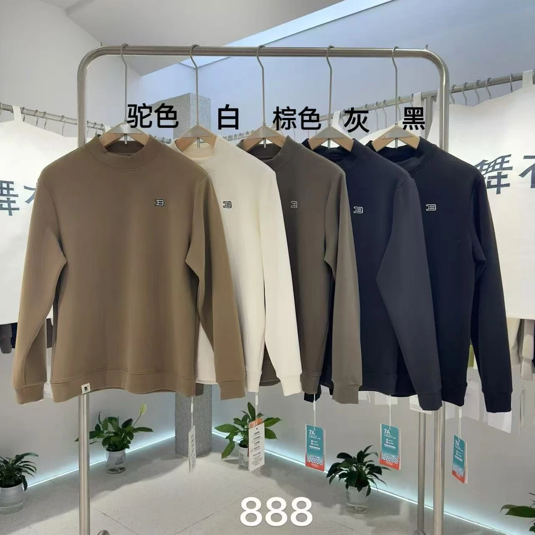 【科技保暖.云暖绒】封神内搭！升温快双面绒情侣款重磅卫衣Z-888