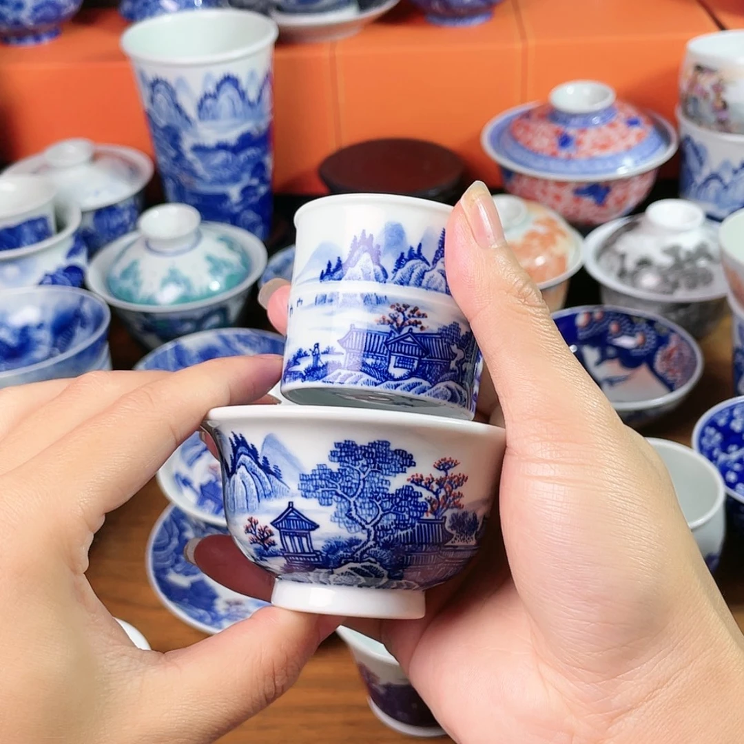 【闪购商品】杯入*全手工手绘景德镇