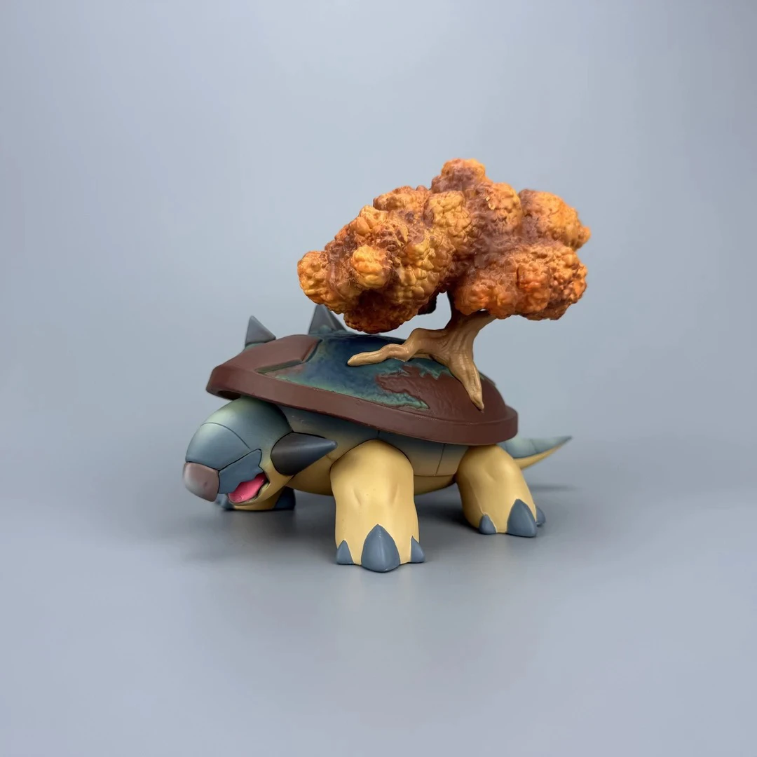 【全款预定】1/20山海色 土台龟手办摆件模型