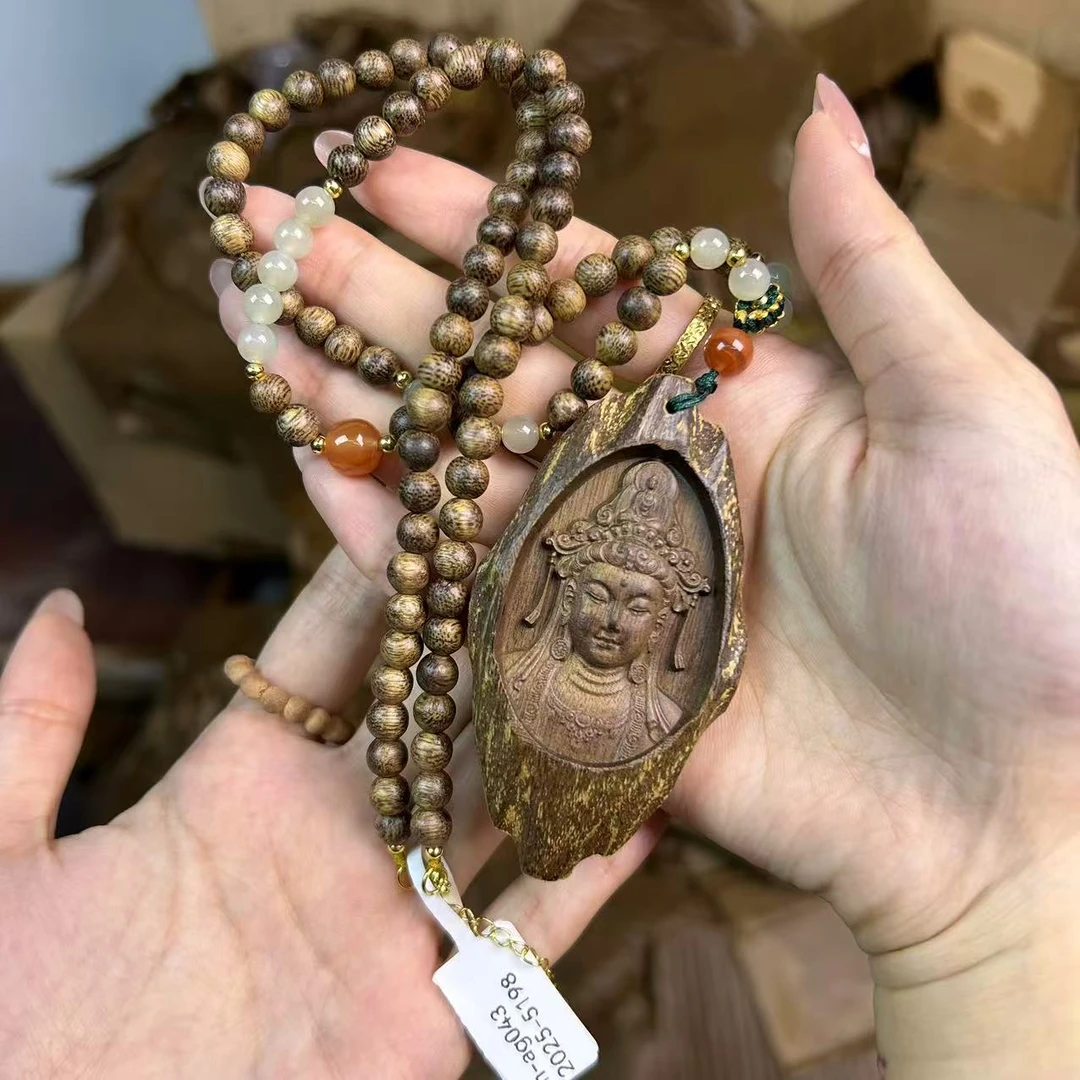 m-ag043吊牌64颗手串