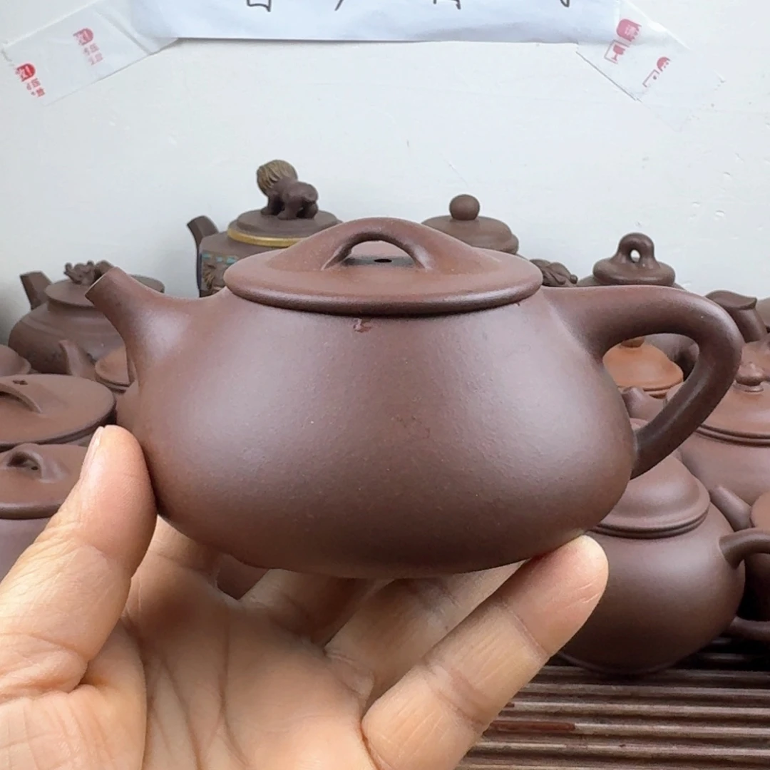 茶壶紫砂240cc景舟石瓢嫩底槽清