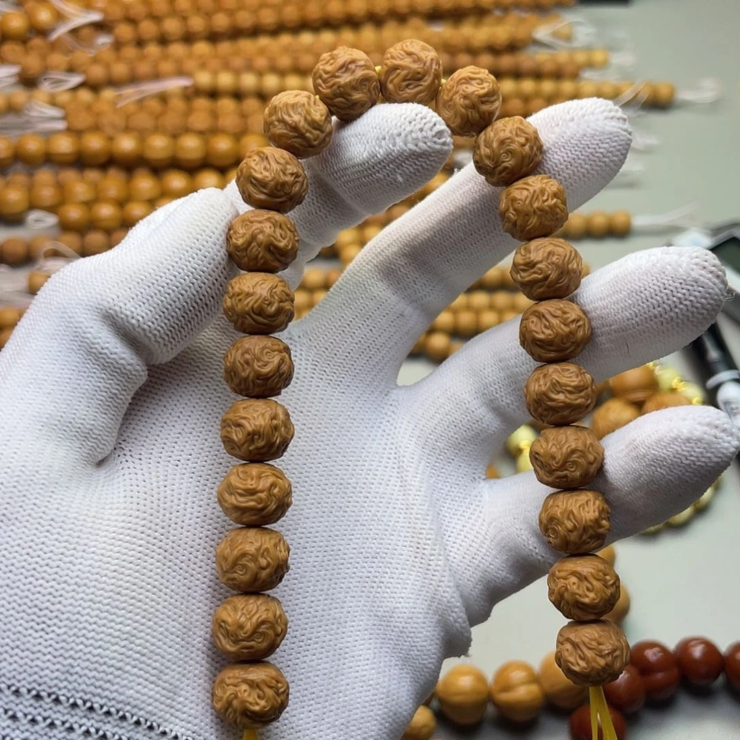 猴头核桃手串游龙