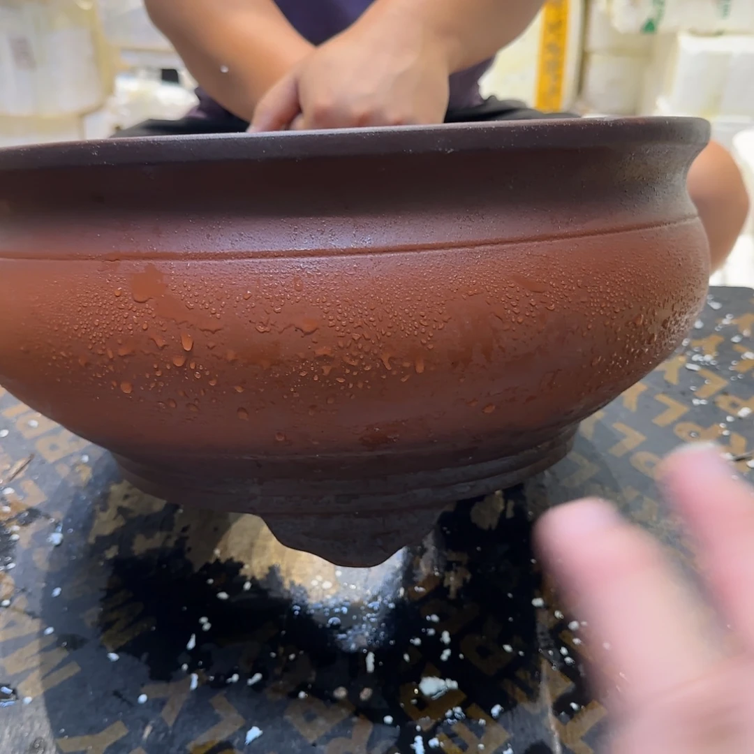紫砂花盆口径30.15口径