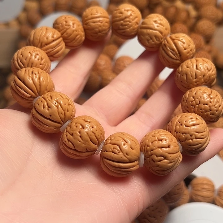 桃核吊坠桃核手串肉纹元宝18➕