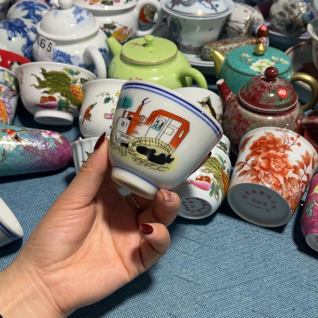 景德镇陶瓷手工手绘