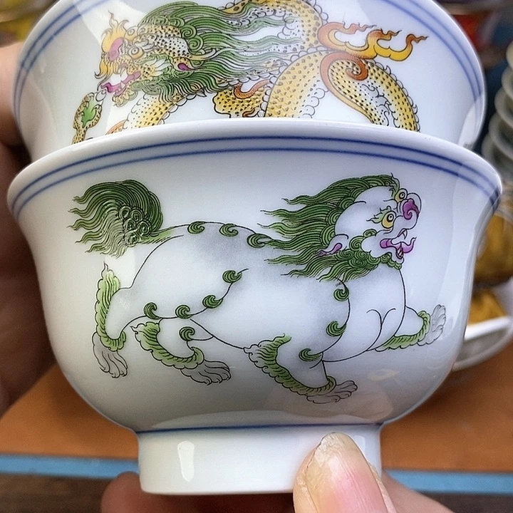 景德镇陶瓷藏式茶碗