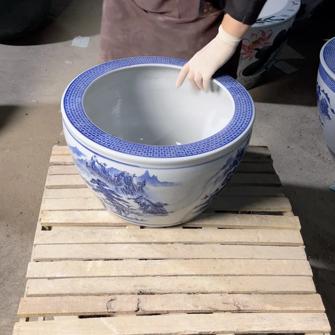 瓷片山水42.888888888