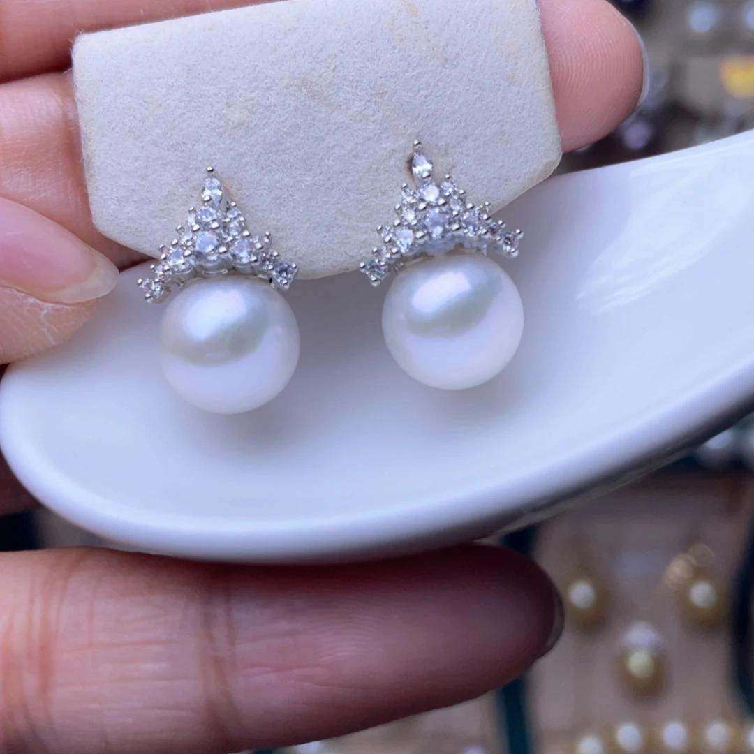 银S925镶嵌淡水珍珠其他