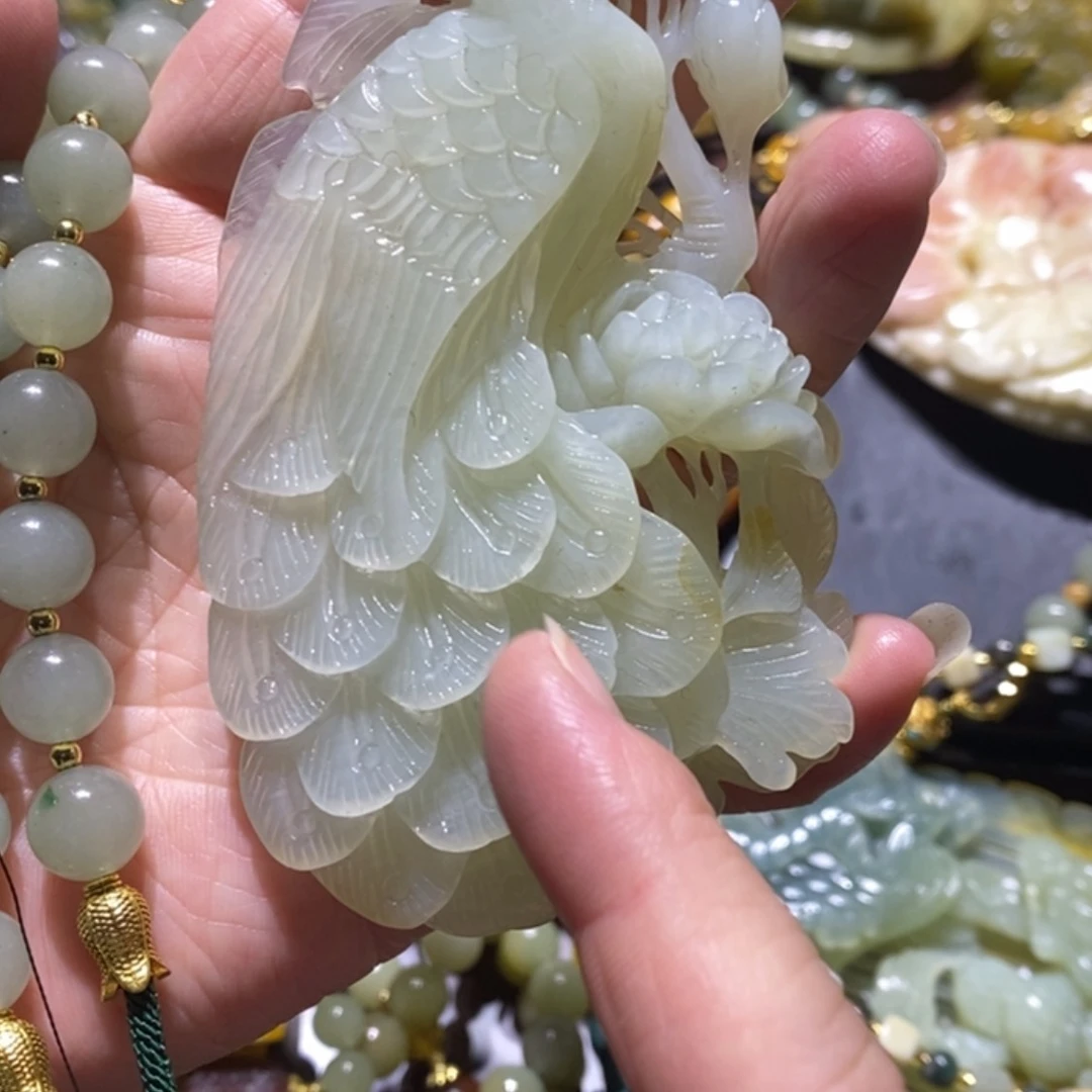 【闪购商品】岫玉毛衣链未镶嵌