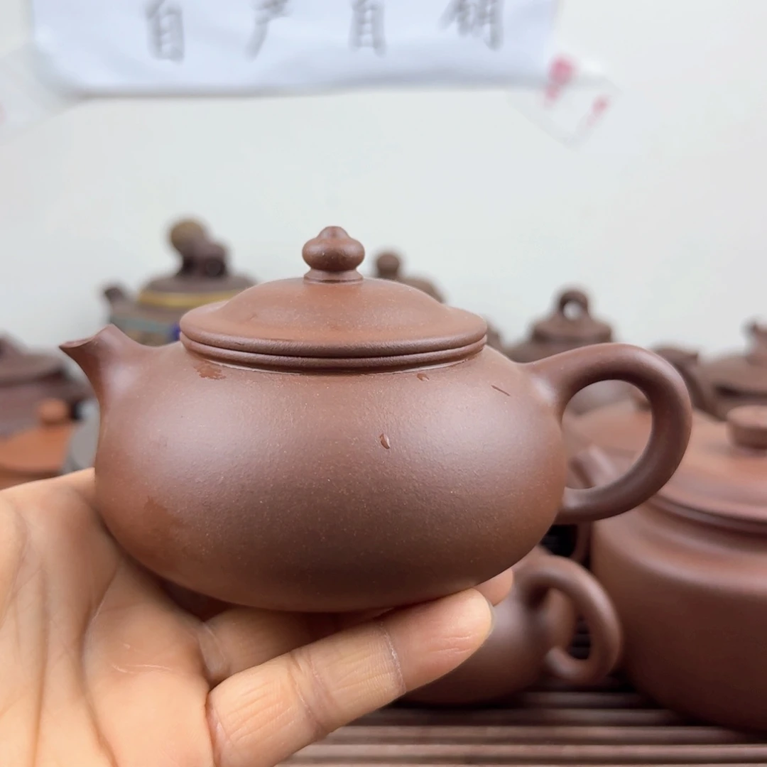 茶壶紫砂230cc寒江嫩底槽清