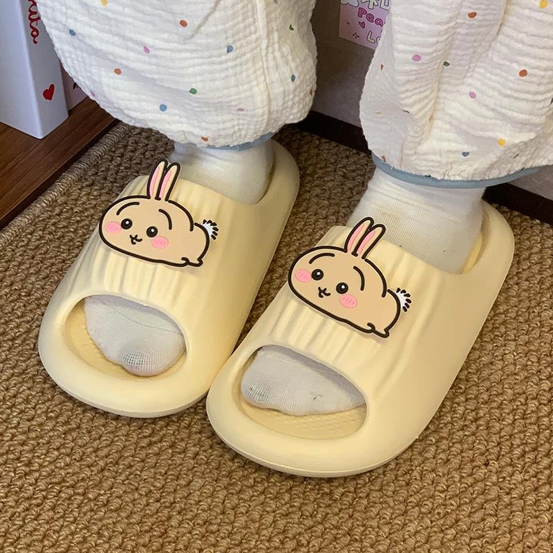 可爱乌萨奇吉伊三小只拖鞋女夏外穿网红潮居家防滑室内凉拖鞋夏千