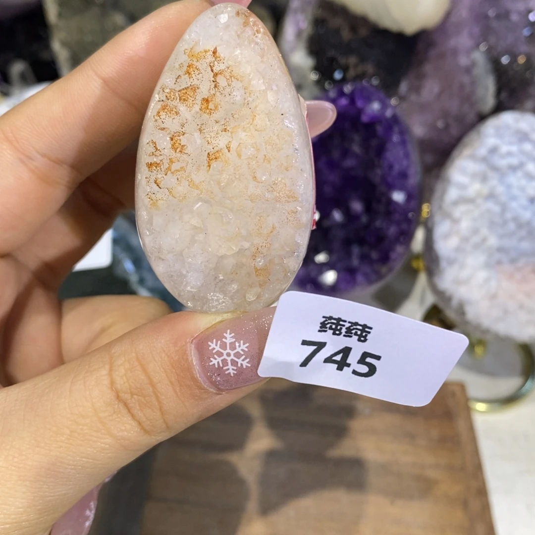 紫晶大型摆件（非配饰）未镶嵌全抛龙蛋