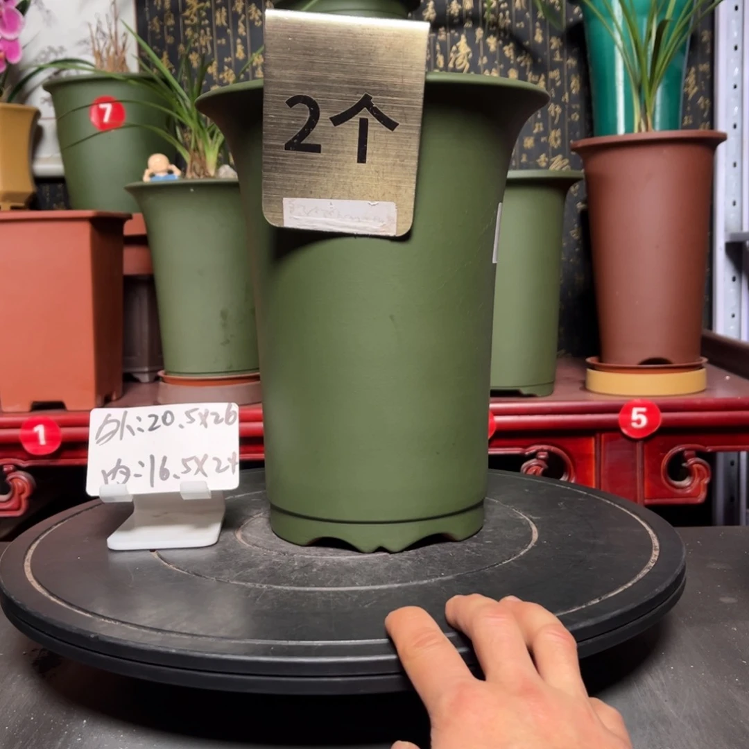 紫砂花盆紫砂花盆