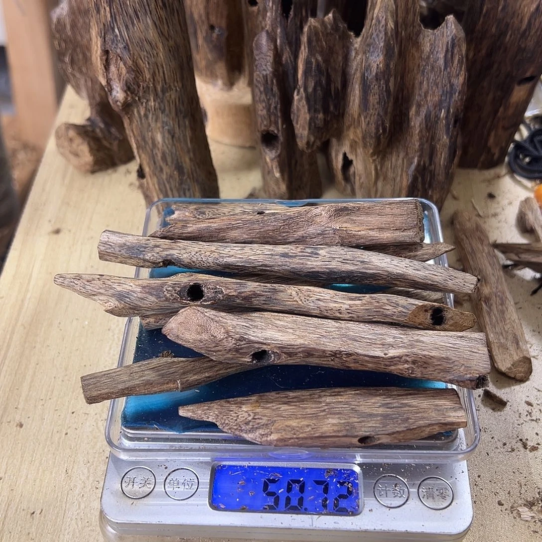 语***理香料绿奇楠50克白棋