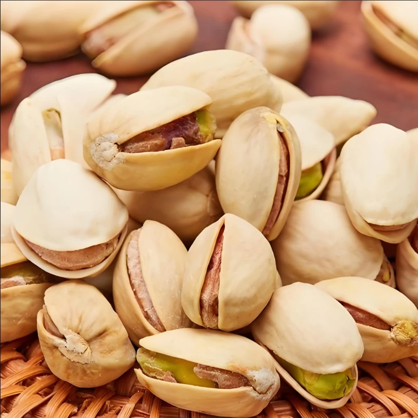 开心果新货大颗粒盐焗新鲜原色无漂白年货坚果零食小黑大白自营