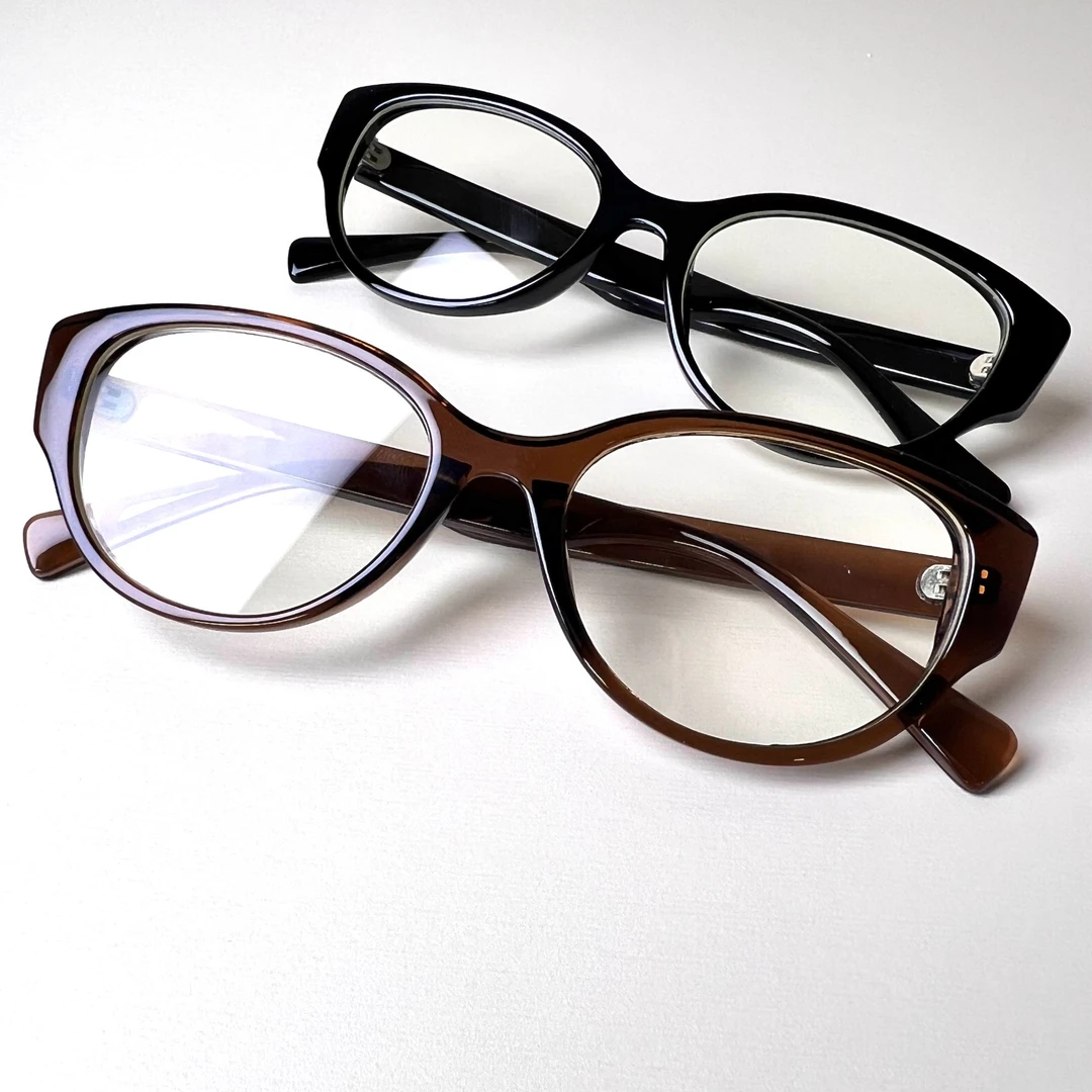 复古风猫眼TR时尚大框眼镜架可配度数