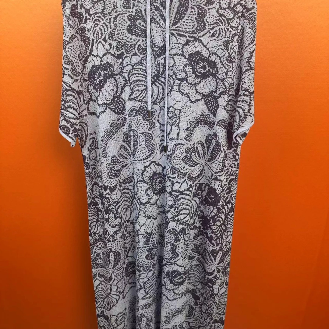 （044）湾湾奢品贵妇既视感显廋透气时尚百搭连衣裙