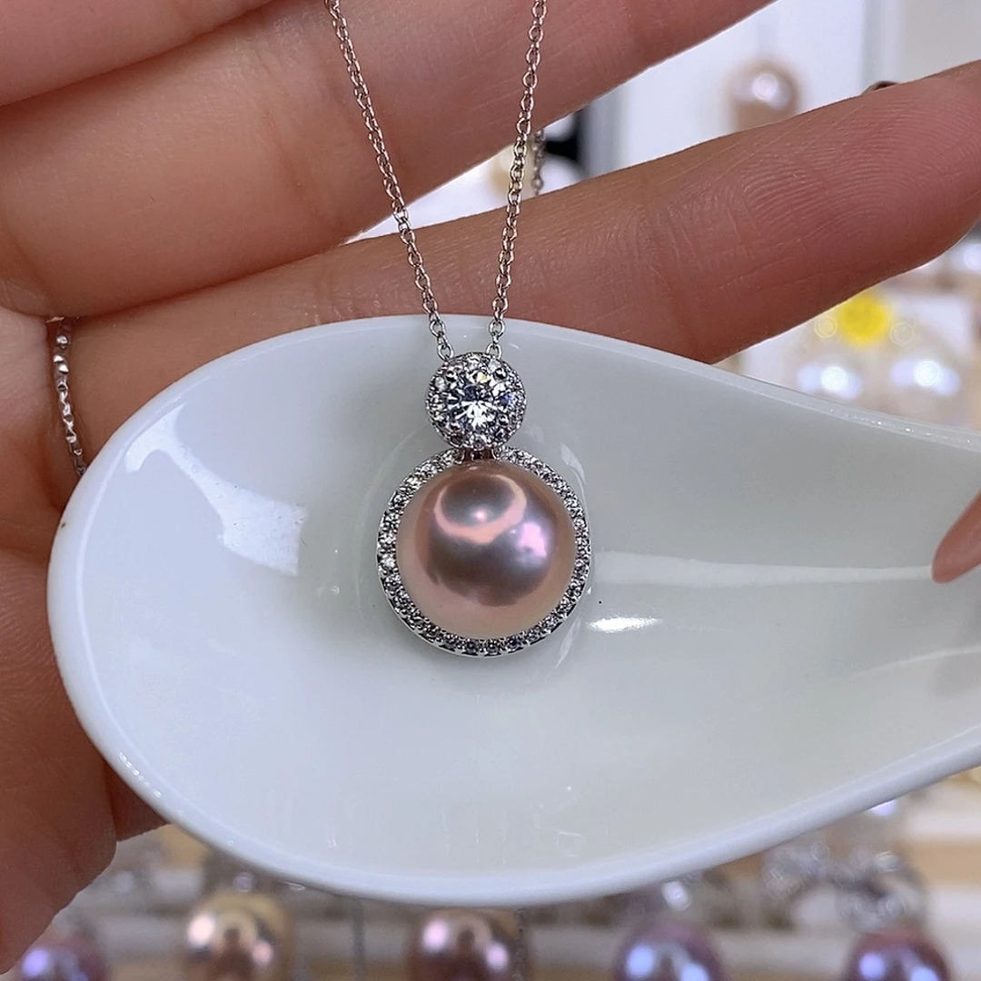 颈饰淡水珍珠合金F