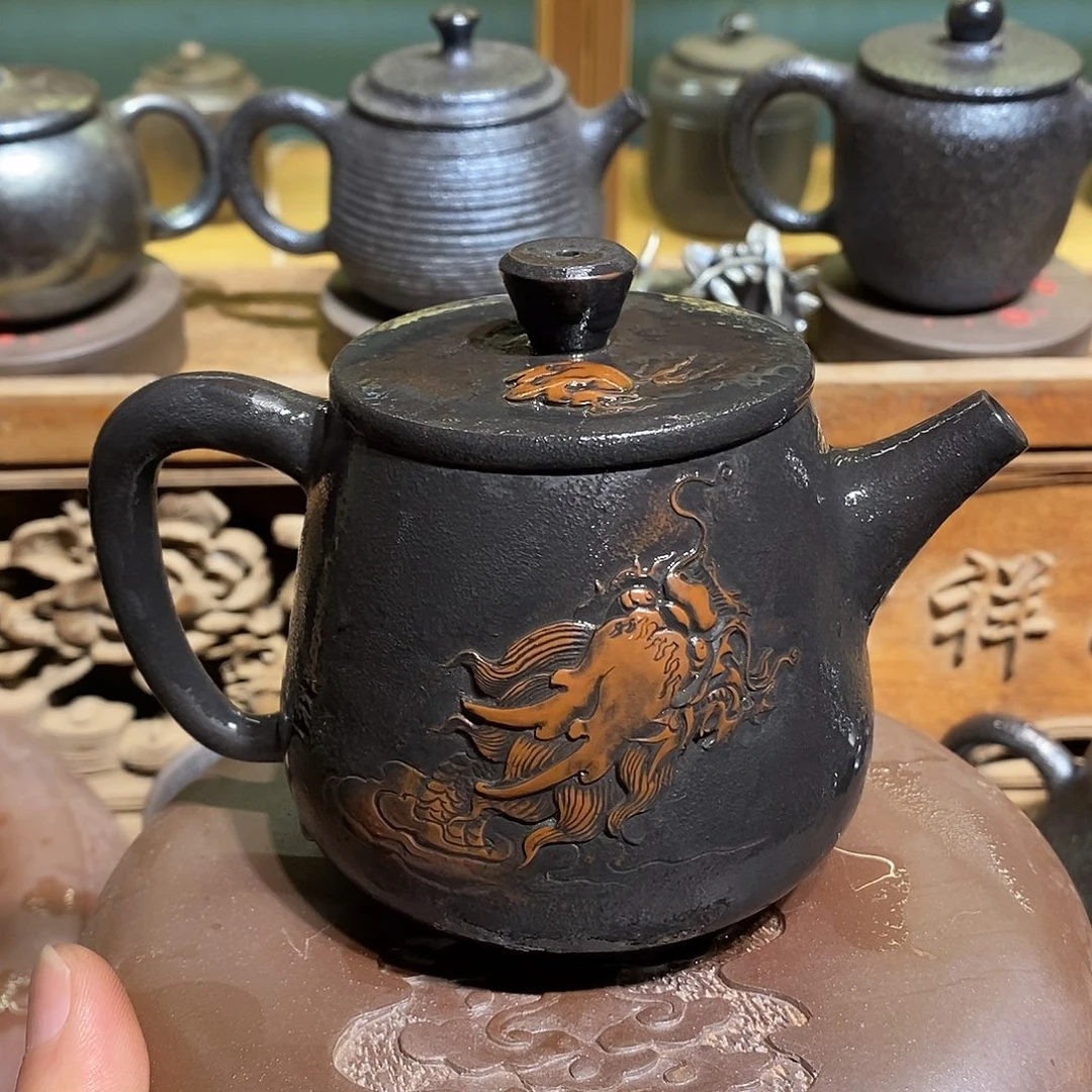 建水紫陶茶器，窑口放漏，00025