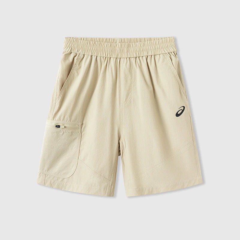 ASICS/亚瑟士童装2025年夏季男女童吸湿速干梭织短裤332251102324