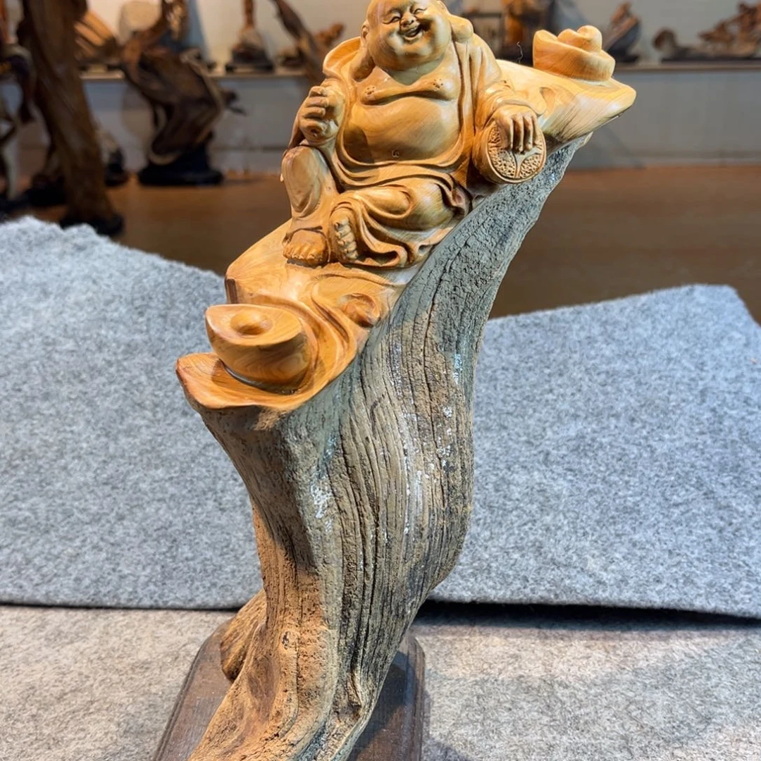 柏木（崖柏）根雕摆件工艺品