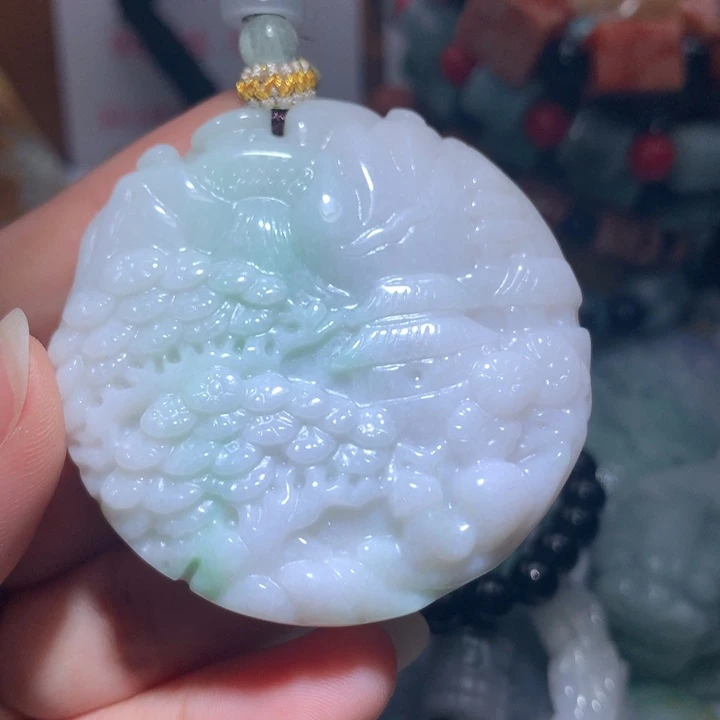 颈饰未镶嵌翡翠保真天然A货翡翠