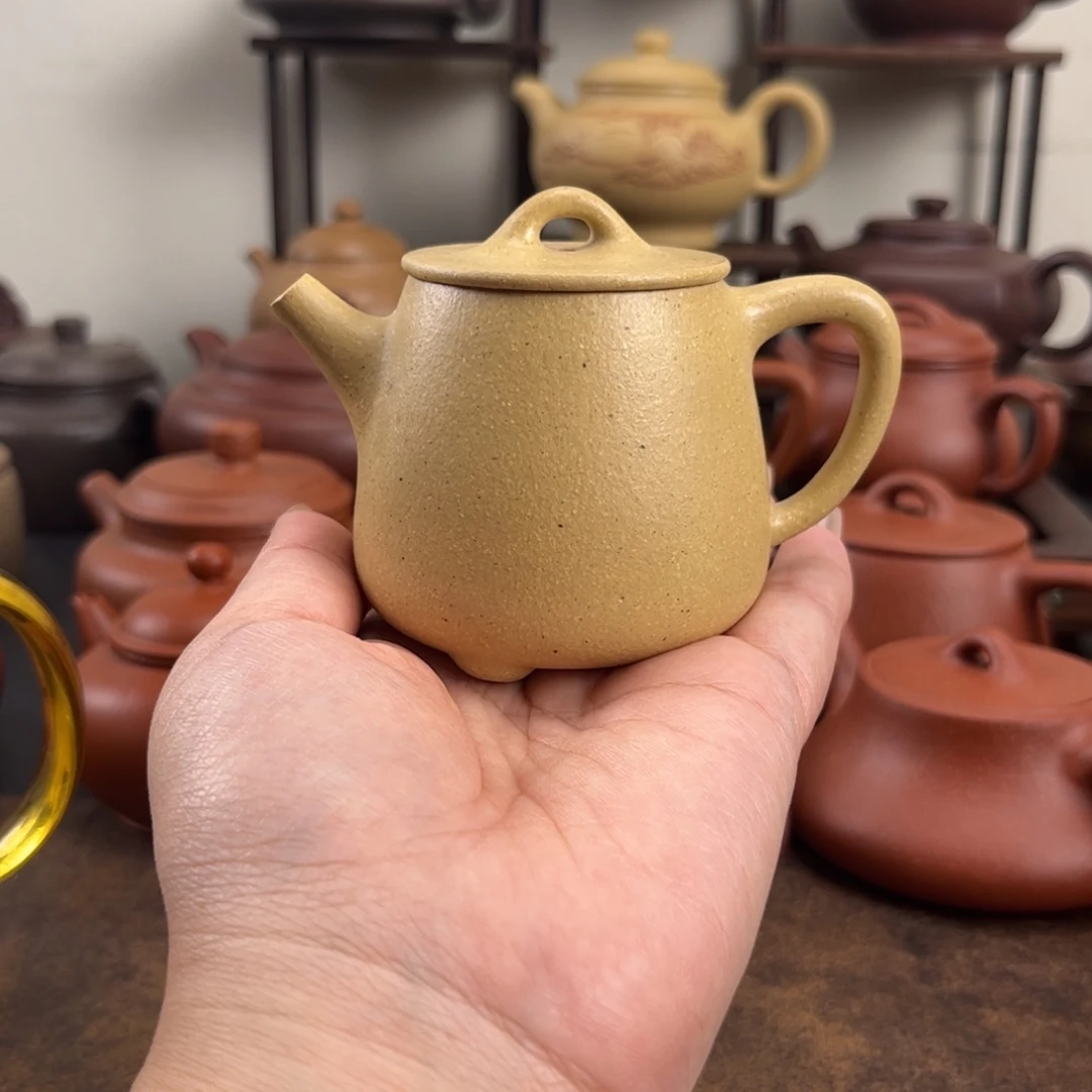 陈***哥茶壶紫砂全手高石瓢120毫升