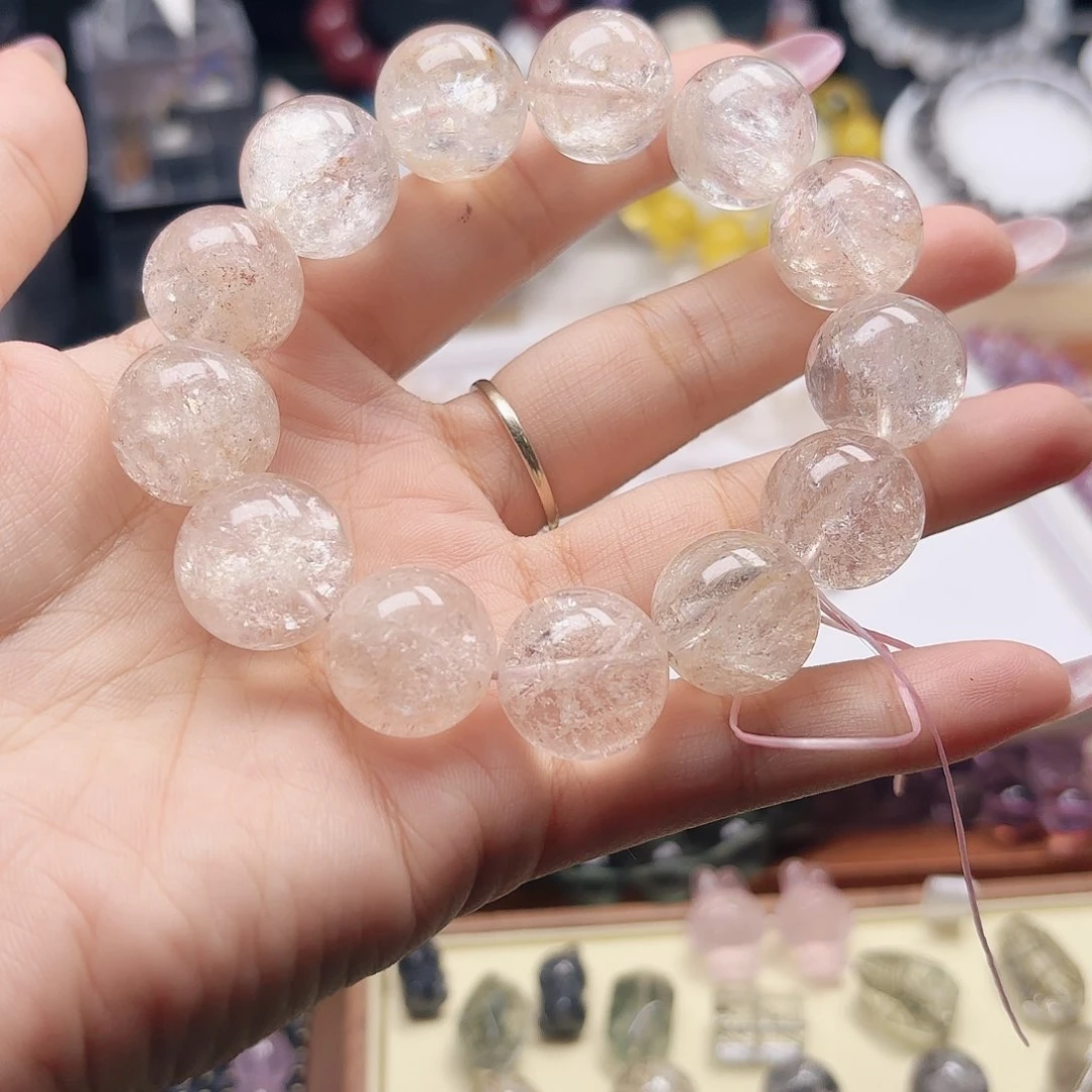 水晶手链未镶嵌人**影粉阿塞17