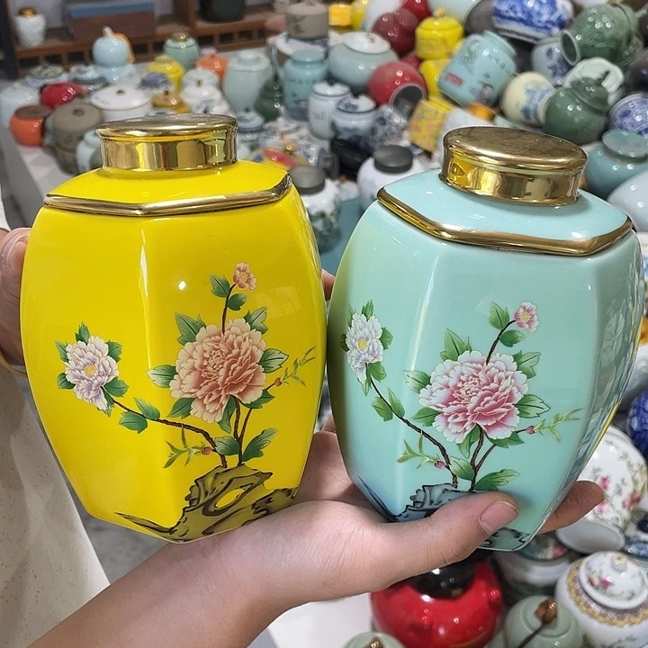 陶瓷罐茶叶罐密封罐