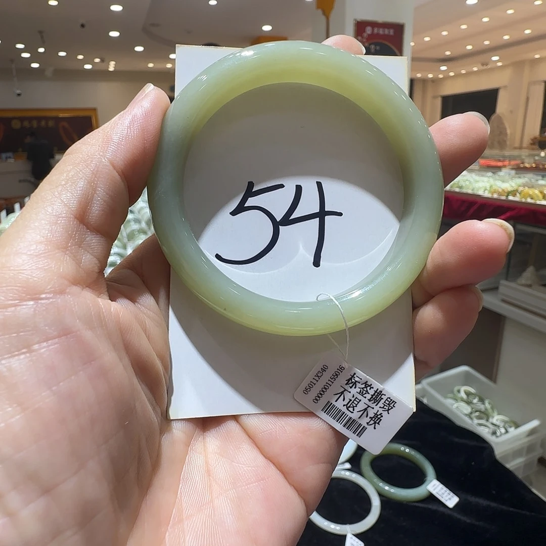 和田玉未镶嵌手镯389