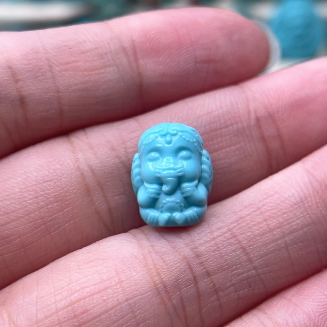 盘***M未镶嵌绿松石颈饰