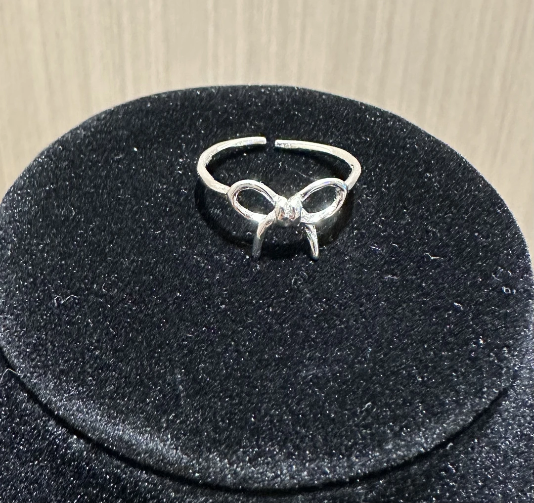 钛钢戒指 7.蝴蝶结戒指